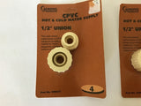 Genova 530211 CPVC 1/2" Union LOT OF 3
