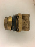 Harvard PT800NL Bronze Pitless Adapter No Lead 1" Drop Size 5" Thru 12" Casing