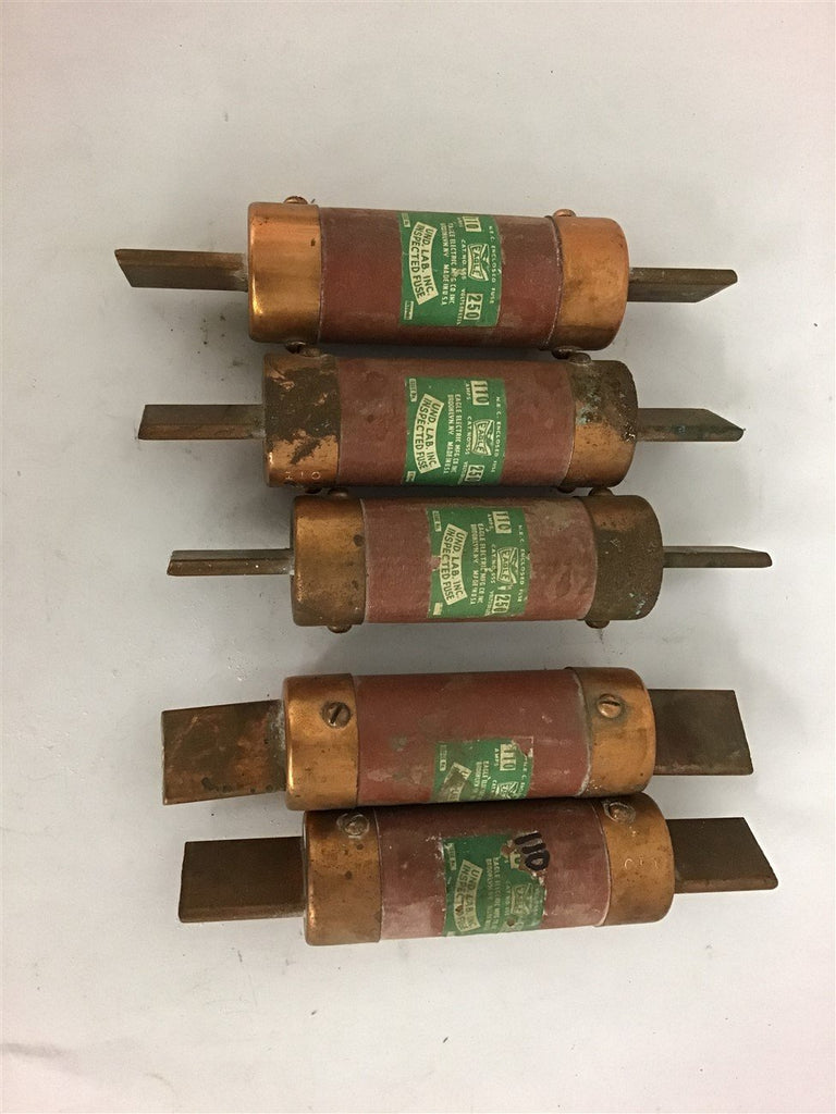 Eagle 655 Fuse 110 Amp250 Volts Lot of 5