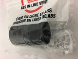 Oatey 39012 ABS In-Line Vent Lot of 3