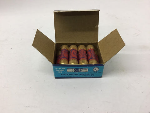 Eagle electric 655 Cartridge Fuse 20 amp 250 volt Box of 9