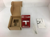Federal Signal FDF103 Single Action Pull Station Red