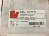 Federal Signal FDF200ST-024R UL1971 Horn Strobe