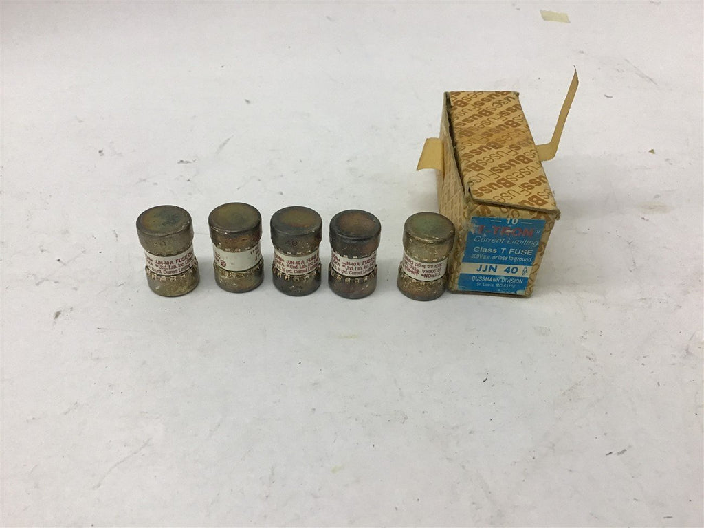 Bussmann JJN 40 Current Limiting Fuse 300 Vac Box of 5