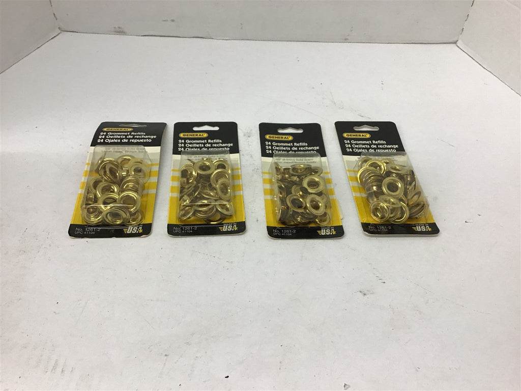 General 1262-2 24 Grommet Refills lot of 4