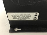 Baldor BC201 DC Motor Speed Control 16 Amps DC 24 Amps AC 115/230 Vac