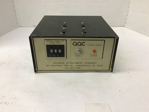 Atlanta Attachment Company AP-28-600B Metering Device 220 Volts