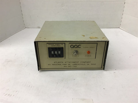 Atlanta Attachment Company AP-28-600B Metering Device 220 volts
