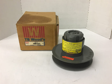 TB Woods MS7278 Variable Speed Pulley 7/8" Bore