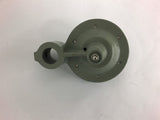 Diaphragm Aluminum 4" OD 1" Bore 1/8" Threaded Pipe Fitting