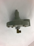 Diaphragm Aluminum 4" OD 1" Bore 1/8" Threaded Pipe Fitting