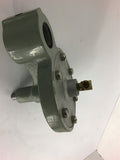Diaphragm Aluminum 4" OD 1" Bore 1/8" Threaded Pipe Fitting