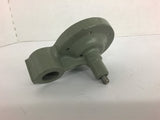 Diaphragm Aluminum 4" OD 1" Bore 1/8" Threaded Pipe Fitting