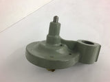 Diaphragm Aluminum 4" OD 1" Bore 1/8" Threaded Pipe Fitting