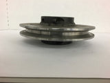 custom Split Pulley 8" Od Single Groove 2 7/16" Bore 5/8" Belt Width