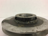 custom Split Pulley 8" Od Single Groove 2 7/16" Bore 5/8" Belt Width