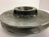 custom Split Pulley 8" Od Single Groove 2 7/16" Bore 5/8" Belt Width