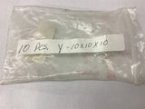 Festo 10x10x10x Y Fittings Lot of 10