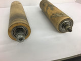 9" Long Conveyor Belt Rollers Lot of 2