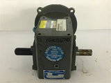 Boston F71515BS5H 15:1 Ratio Right Left angle Gear Reducer .73 Input HP