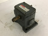 Boston WA309A-300-K 300:1 Ratio Parallel Gear Reducer .033 Input HP 1750 Rpm