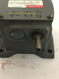 Boston WA309A-300-K 300:1 Ratio Parallel Gear Reducer .033 Input HP 1750 Rpm