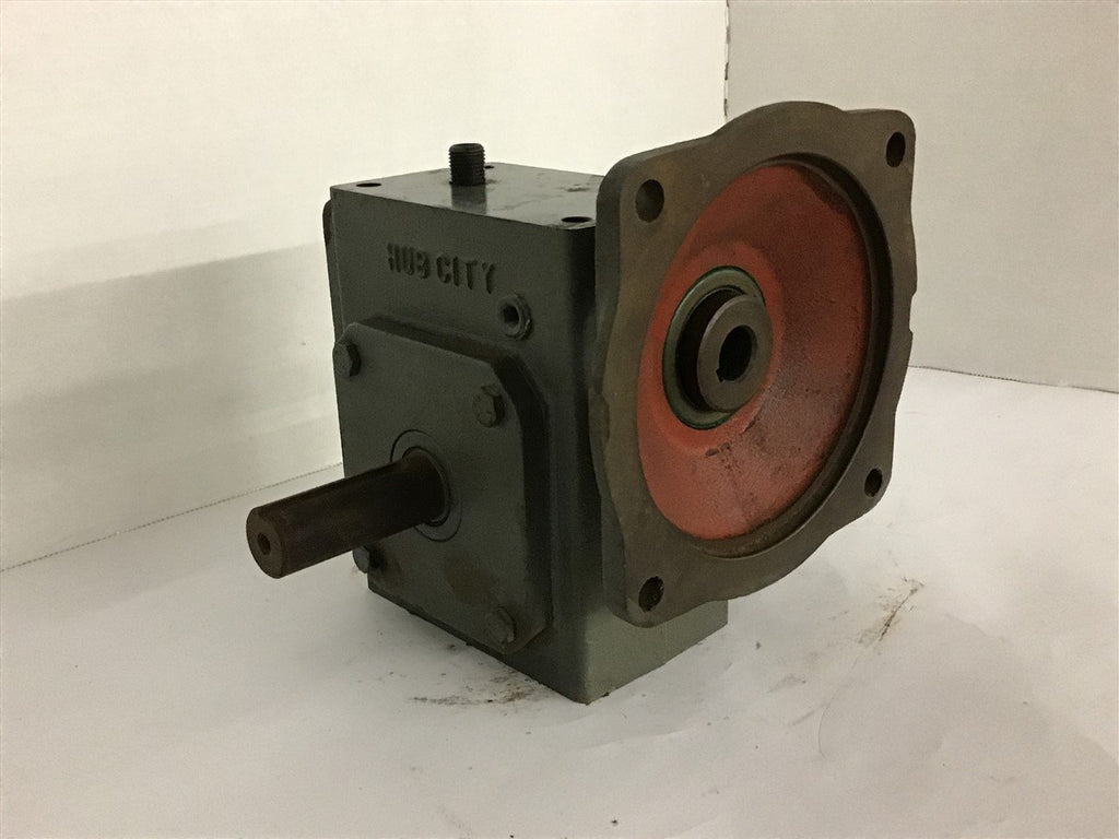 Hub City 0220-61203-214 20:1 Ratio Left Right Angle Gear Reducer Model 214