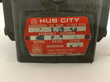 Hub City 0220-61203-214 20:1 Ratio Left Right Angle Gear Reducer Model 214