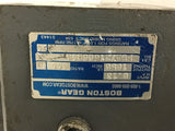 Boston FWA721600B5G 600:1 Ratio Double Reduction Gear Reducer 0.13 Input Hp