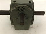 Hub City 0220-10303-211 15:1 Ratio Right Left Angle Gear Reducer Model 211