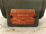 Hub City 0220-10303-211 15:1 Ratio Right Left Angle Gear Reducer Model 211