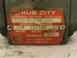 Hub City 0220-47554-184 15:1 Ratio Left Right Angle Gear Reducer Model 184