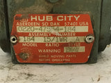 Hub City 0220-47554-184 15:1 Ratio Left Right Angle Gear Reducer Model 184