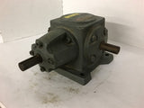 Boston R137-BM1 1:1 Ratio Left Right angle Gear Reducer 9.262 Input HP