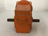 7:1 Ratio Left Right Angle Gear Reducer NO Data Plate