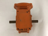 7:1 Ratio Left Right Angle Gear Reducer NO Data Plate