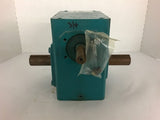 Grove Gear B226-1 Left ? Right Angle 15:1 Ratio Gear Reducer 2.92 Hp