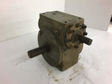 Hub City 02-20-10303-211 Model 211 15:1 Ratio Right / Left Angle Gear Reducer