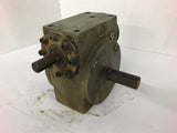 Hub City 02-20-10303-211 Model 211 15:1 Ratio Right / Left Angle Gear Reducer