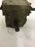 Hub City 02-20-10303-211 Model 211 15:1 Ratio Right / Left Angle Gear Reducer