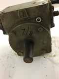 Hub City 02-20-10303-211 Model 211 15:1 Ratio Right / Left Angle Gear Reducer