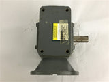 Boston Ger F721-60-B5-J 60:1 Ratio Right Angle Gear Reducer .55 Input Hp