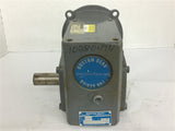 Boston Ger F721-60-B5-J 60:1 Ratio Right Angle Gear Reducer .55 Input Hp