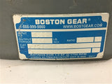 Boston Ger F721-60-B5-J 60:1 Ratio Right Angle Gear Reducer .55 Input Hp