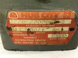 Hub city 0220-22009-214 Model 214 60:1 Ratio Right / Left Angle Gear Reducer