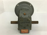 Hub city 0220-22009-214 Model 214 60:1 Ratio Right / Left Angle Gear Reducer