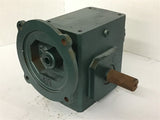 Grove Gear BMQ220-1 15:1 Ratio Right / Left Gear Reducer 1.56 Input HP 56C Fr