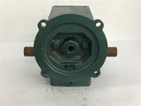 Grove Gear BMQ220-1 15:1 Ratio Right / Left Gear Reducer 1.56 Input HP 56C Fr
