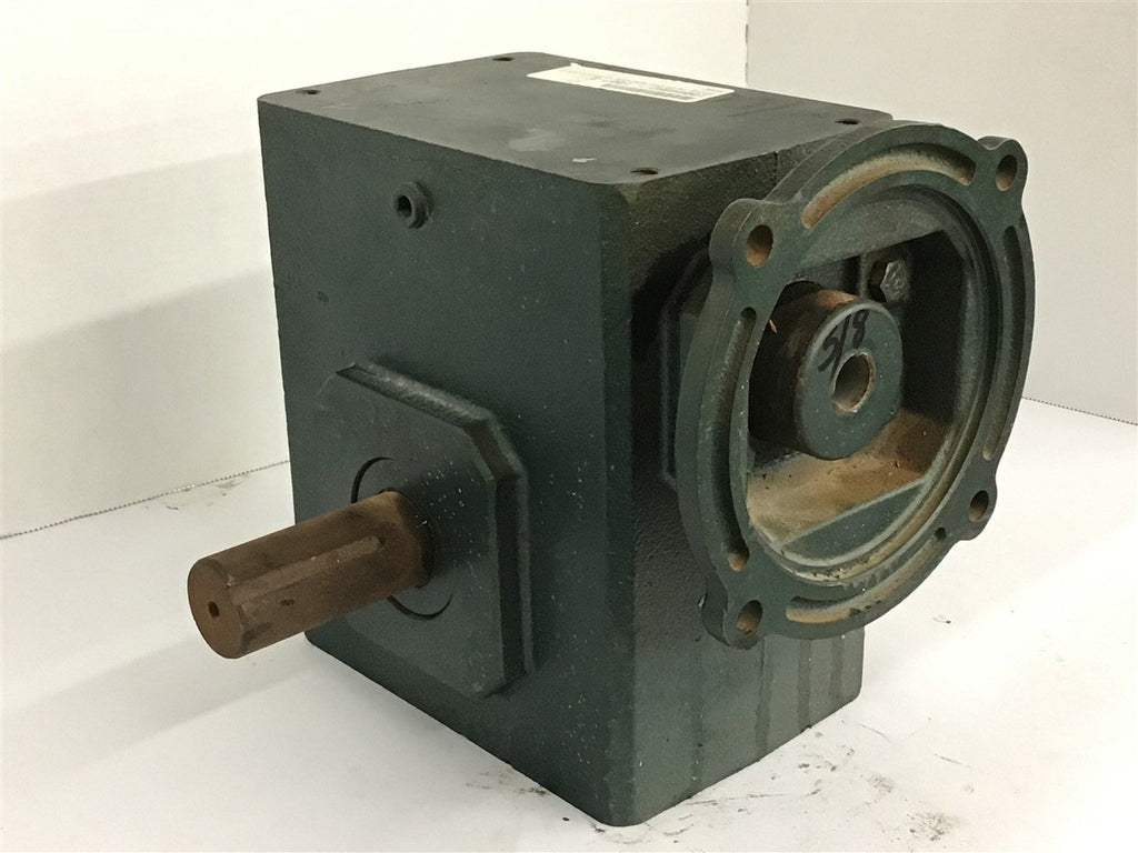 Grove Gear BMQ226-2 15:1 Ratio Left Angle Gear Reducer 2.921 Input HP 56C Frame