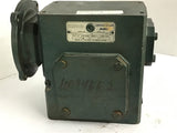 Grove Gear BMQ226-2 15:1 Ratio Left Angle Gear Reducer 2.921 Input HP 56C Frame